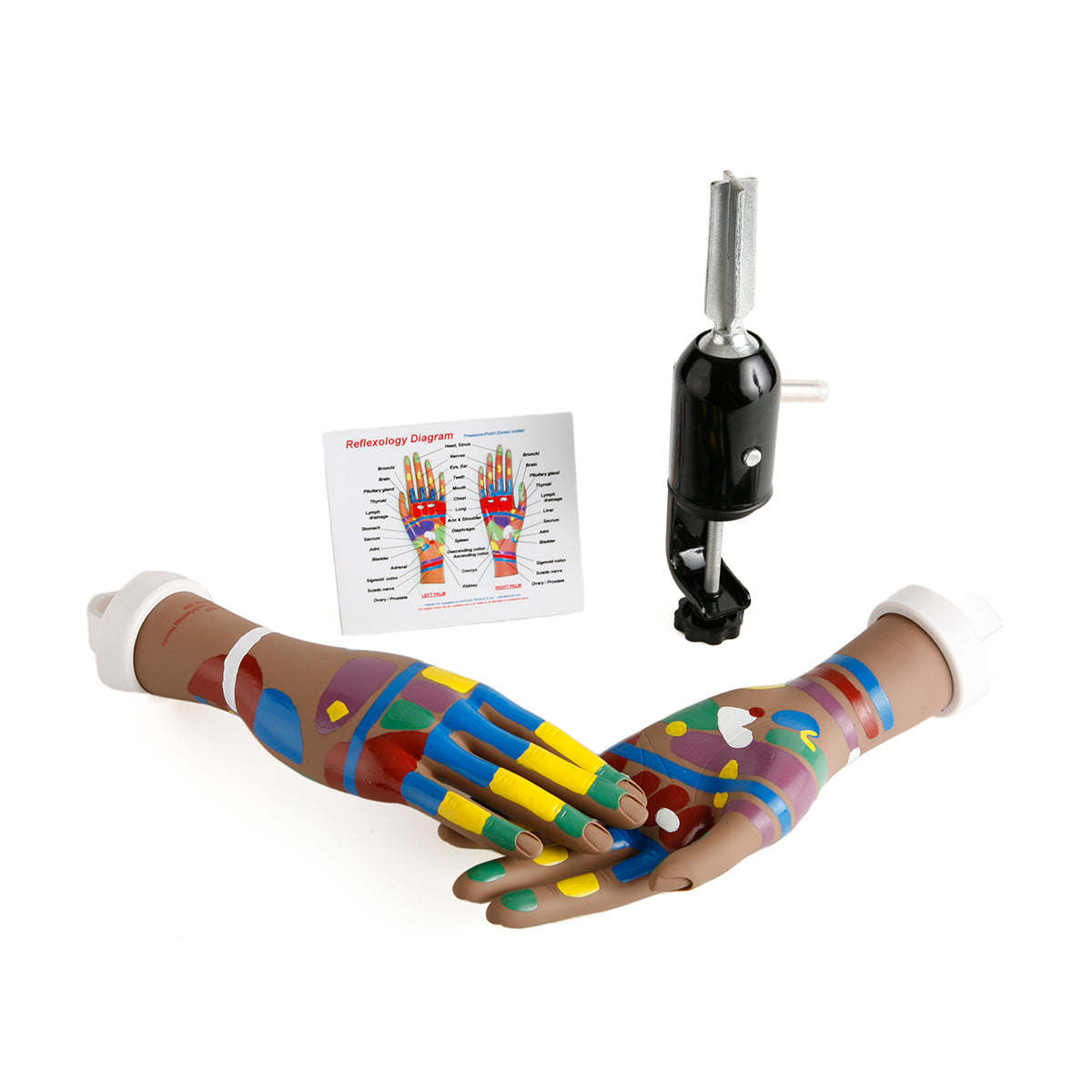 Reflexology Hands Tool Kit: Tan, Pre-marked (#70046)