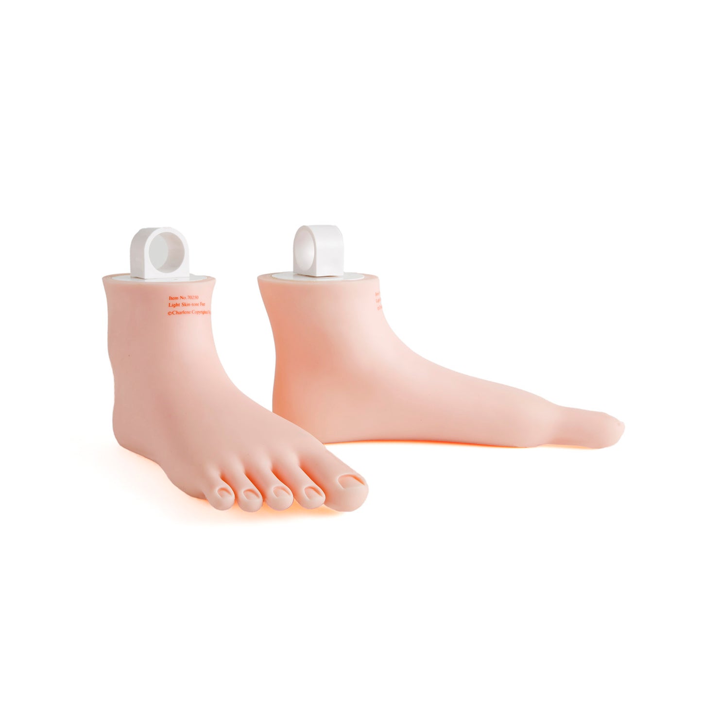 Reflexology Feet: Light, Plain (#70250)