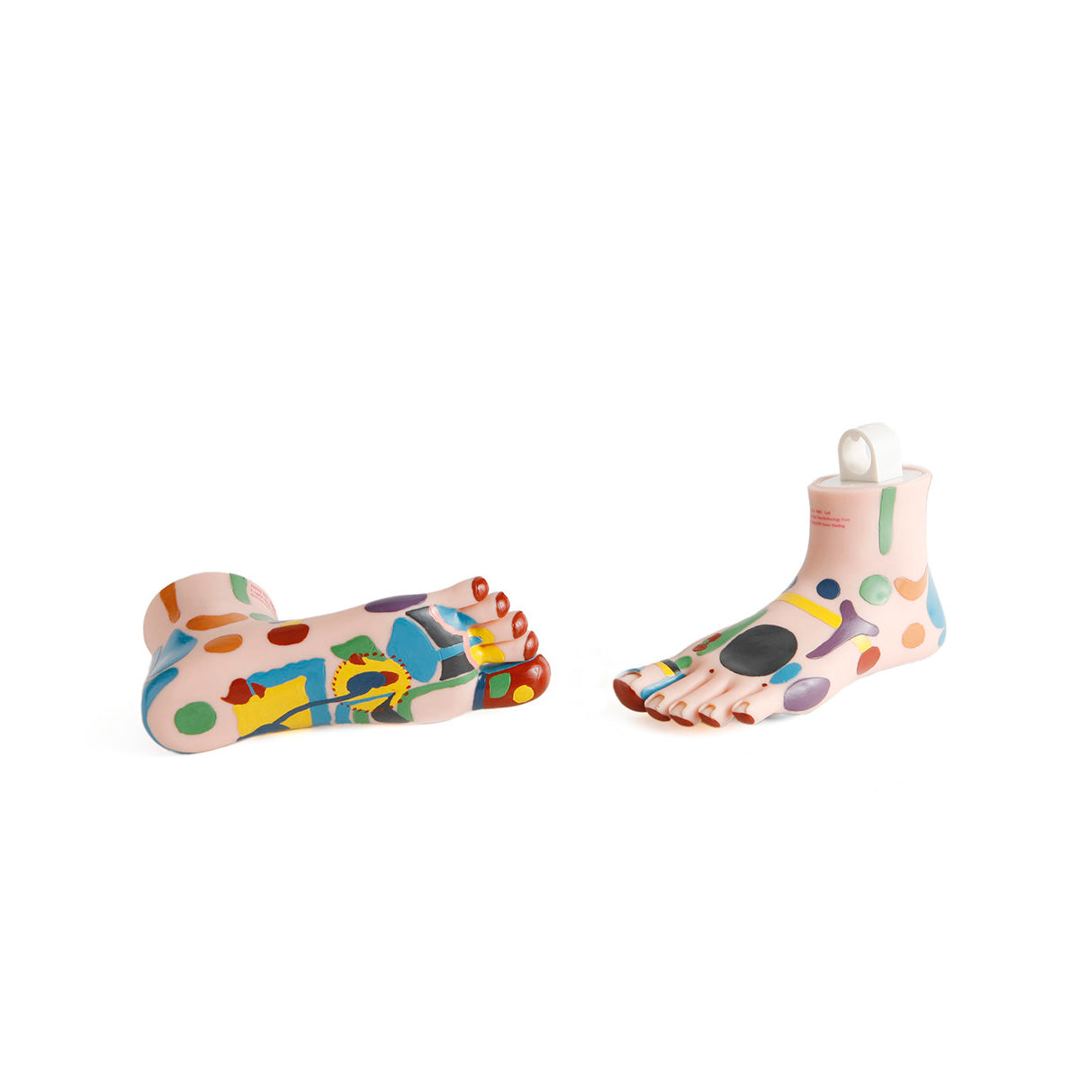Reflexology Feet: Light, Pre-marked (#70261)