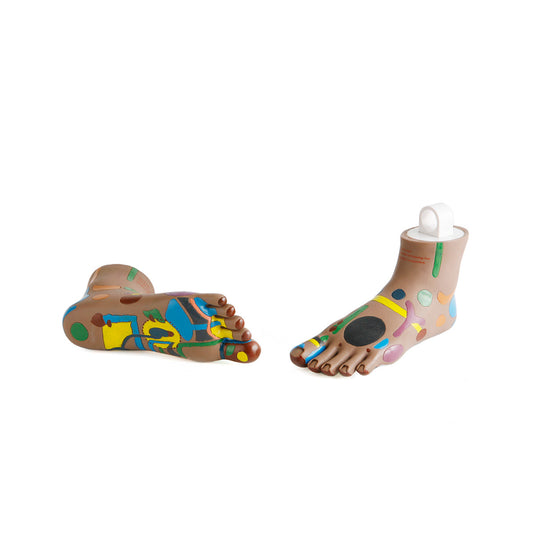 Reflexology Feet: Tan, Pre-marked (#70264)