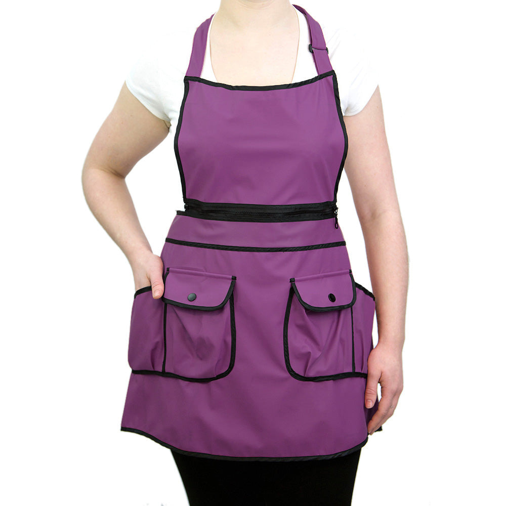 Courtney Zipper Apron (#9044)