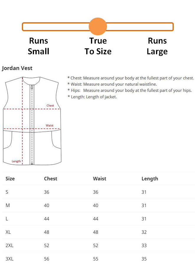 Jordan Mesh-Back Vest (#9163M)