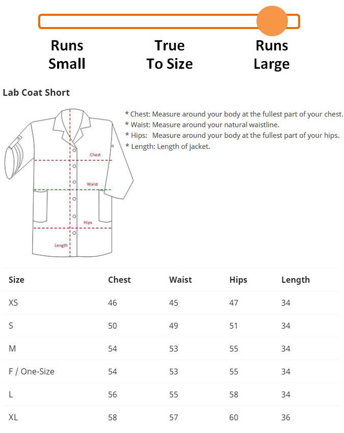 Lab Coat -Short (#9040)