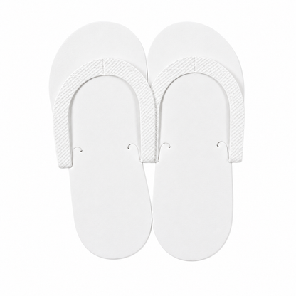 Disposable open-toe pedicure slippers