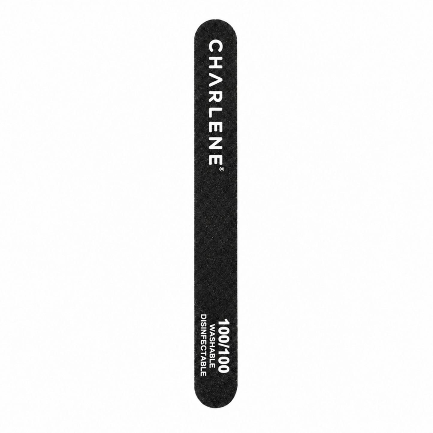 Black 100/100 grit cushion nail files 24 pack