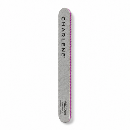 Charlene cushion nail file 180/240 grit, alternate view