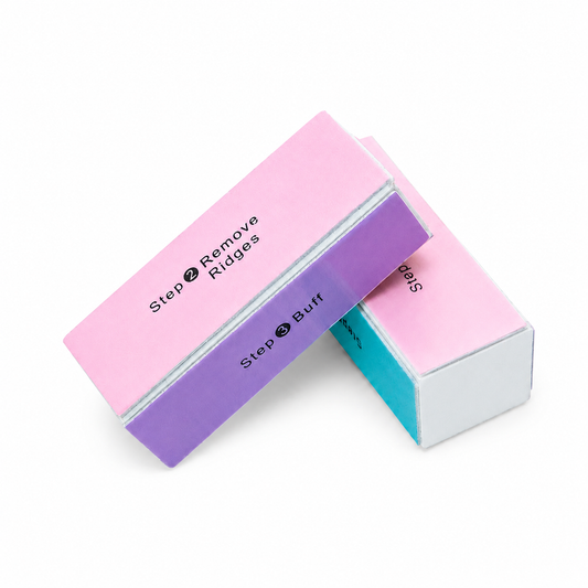 Charlene 4-sided nail shine block
