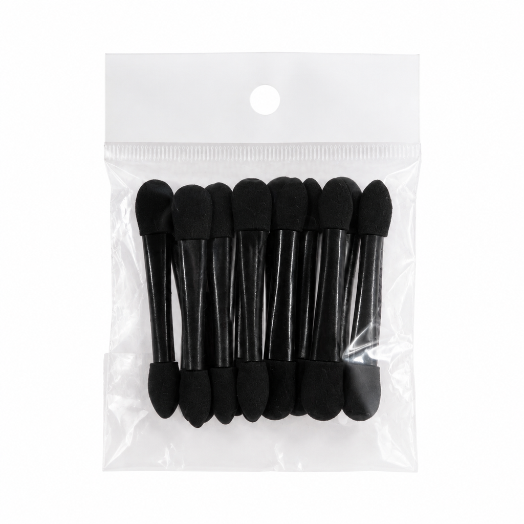 Disposable eye shadow sponge applicators 12 pack