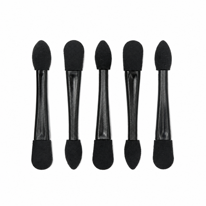 Close view of sponge tip shadow applicator