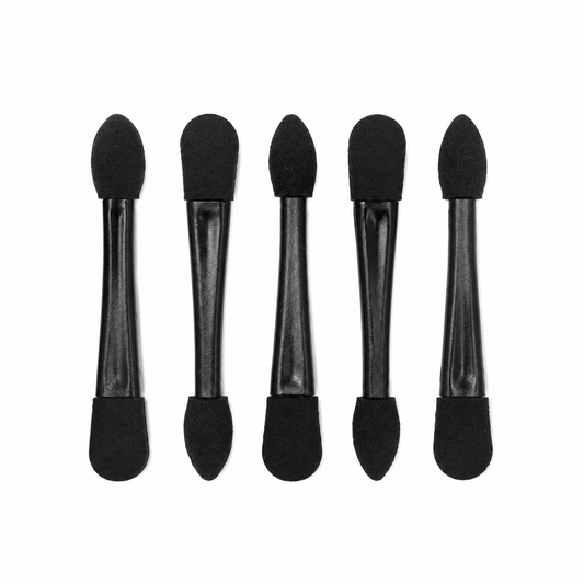 Close view of sponge tip shadow applicator