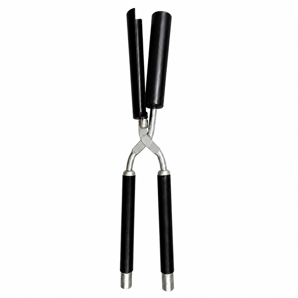 Black satin marcel curling iron 1 inch barrel