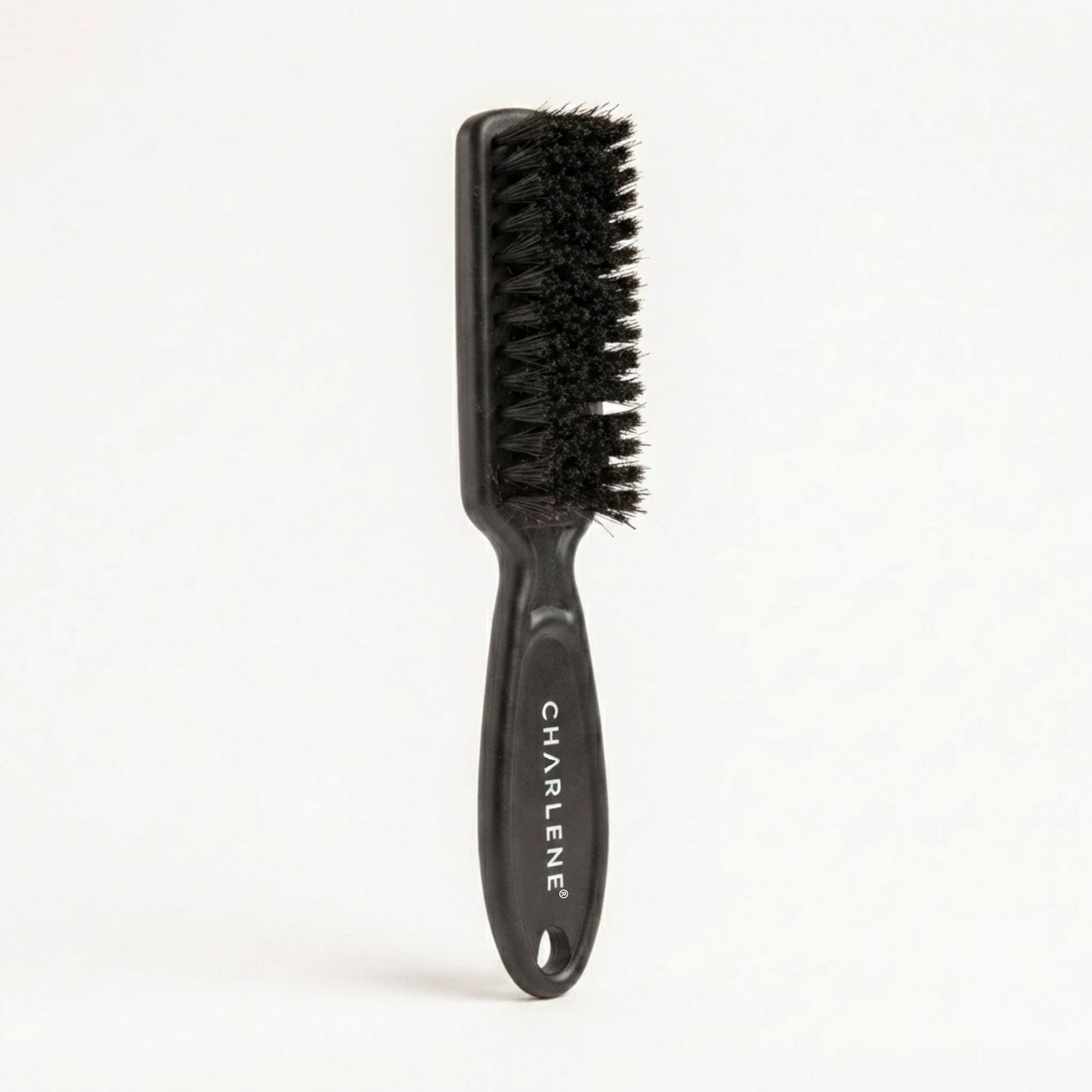 Charlene manicure nail brush, side view