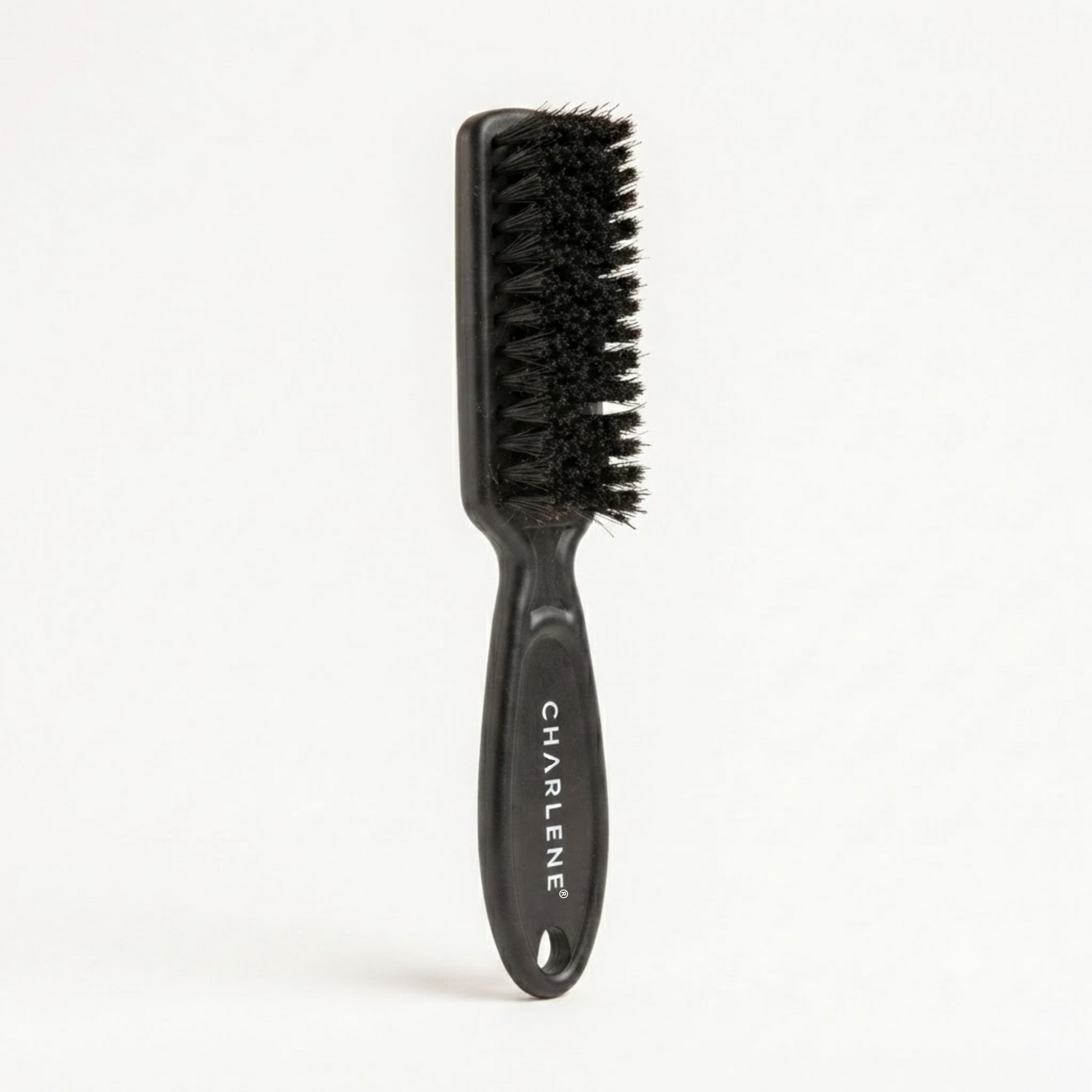 Charlene manicure nail brush, side view