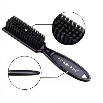 Charlene manicure nail brush, bristle detail