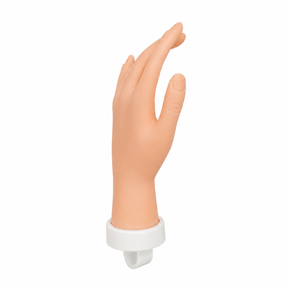 Charlene practice hand, alternate view