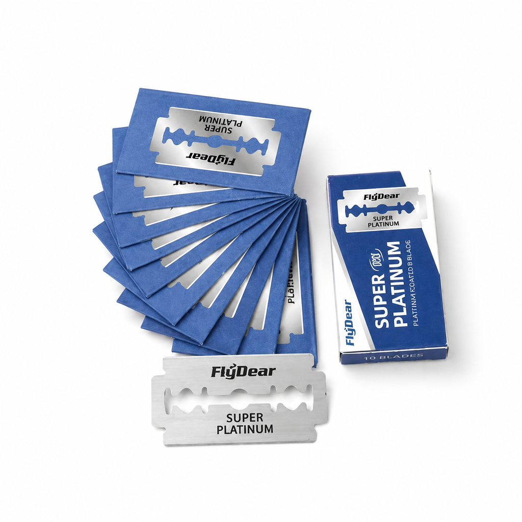 Stainless steel styling razor blades 10 pack
