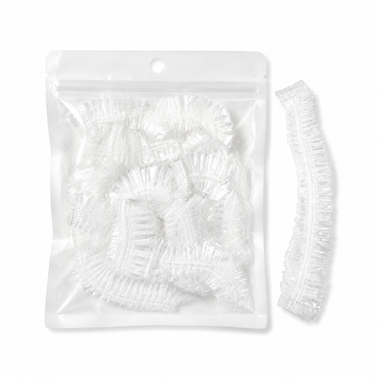 Charlene processing caps with sewn edge, 10 count