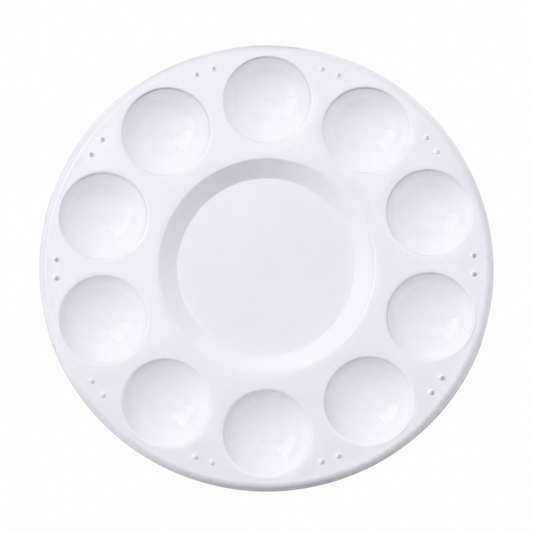 Flat makeup mixing palette