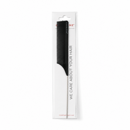 Charlene silicone pin tail comb, 9.75 inch extra long