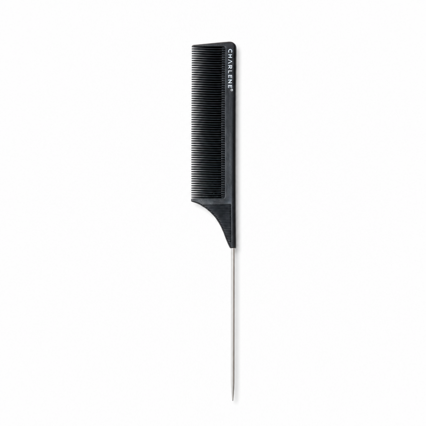 Charlene silicone pin tail comb 9.75 inch, alternate view