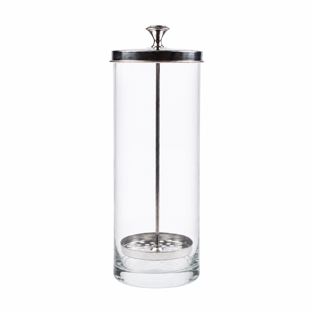 Large 33 ounce glass sterilizing jar