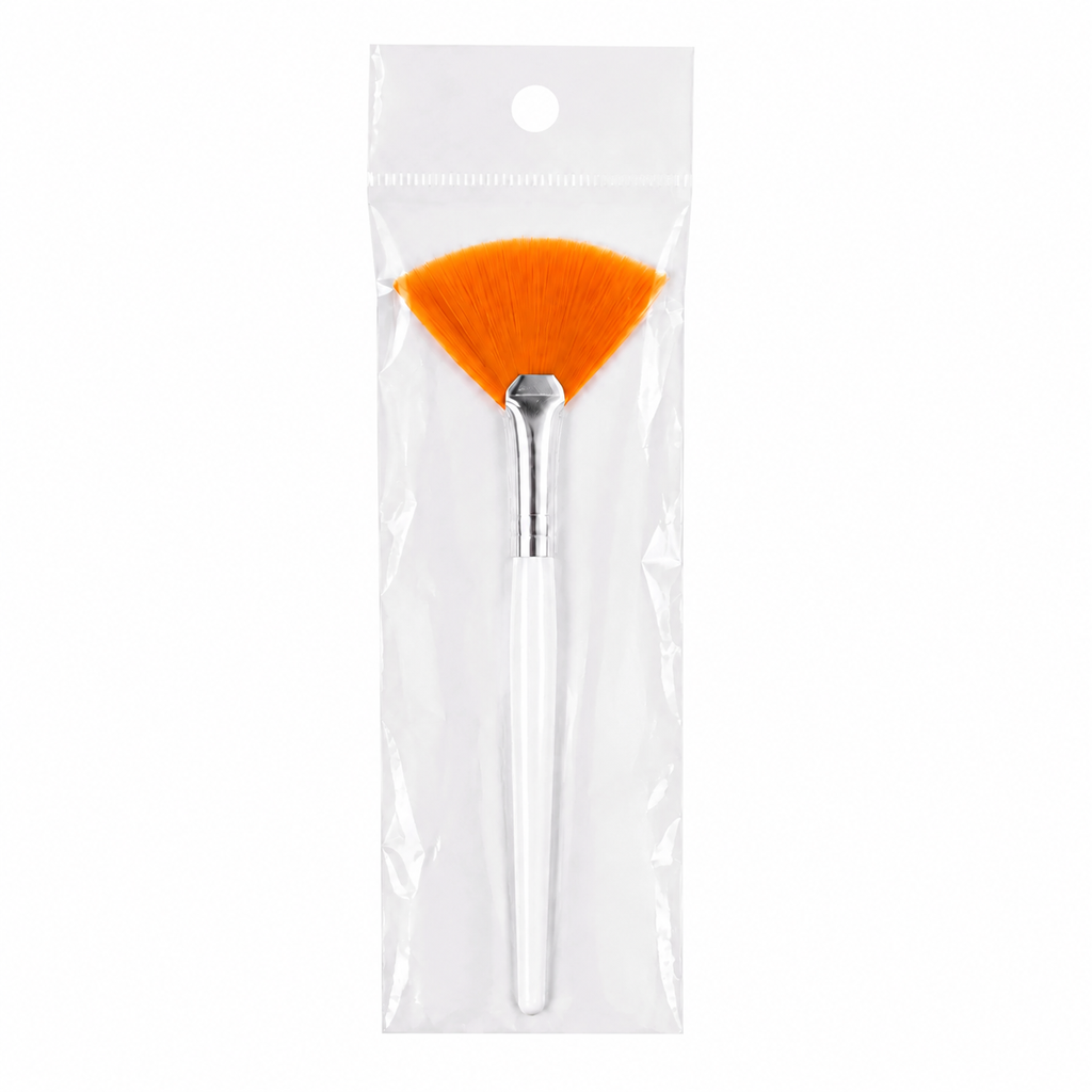 Taklon bristle fan brush 2 inch span