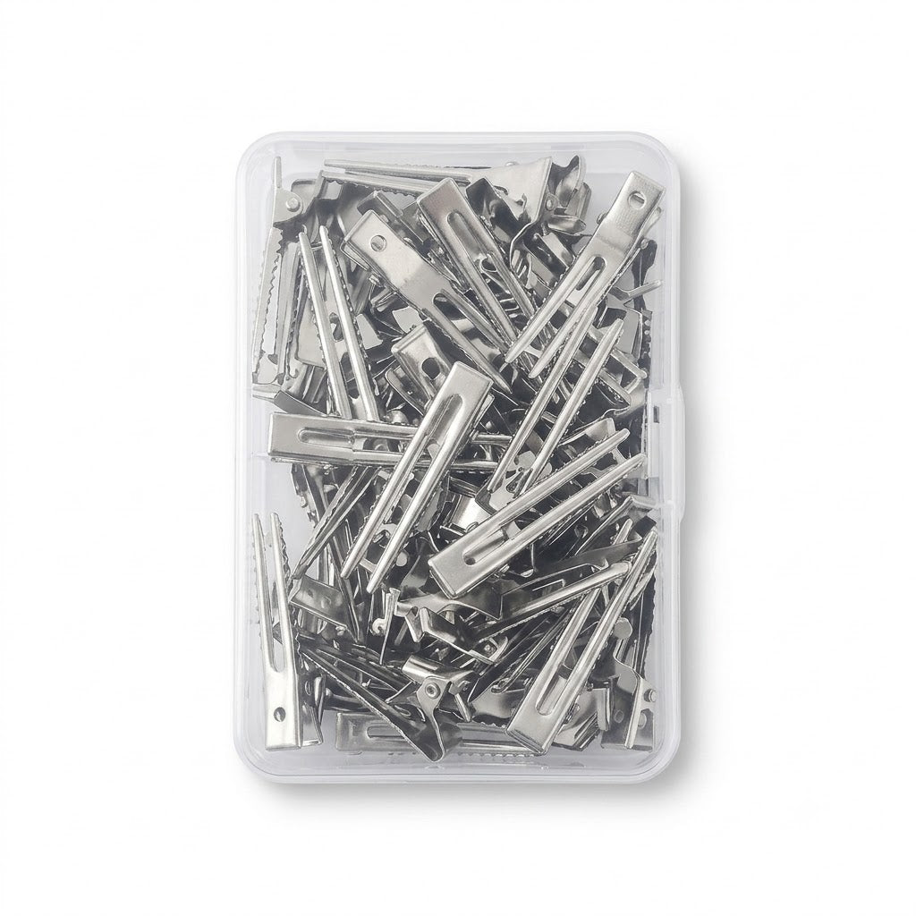 Double prong curl clips 80 pack
