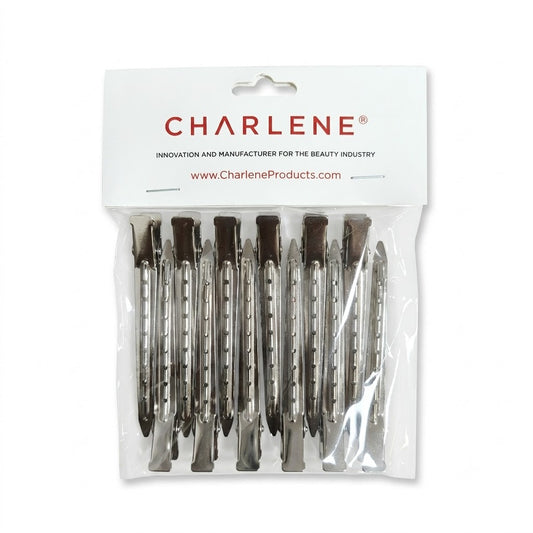 Charlene duck bill clips, 12 pack
