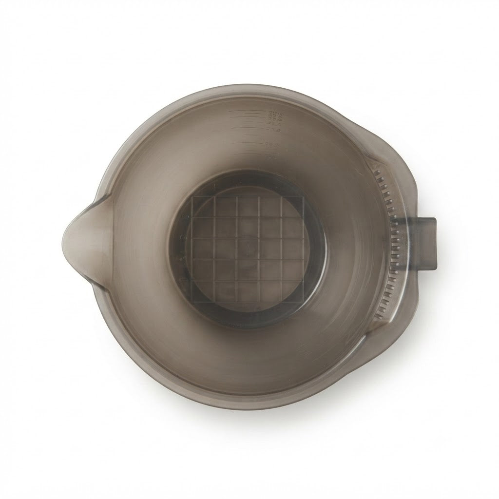 Charlene mixing bowl scraper edge detail
