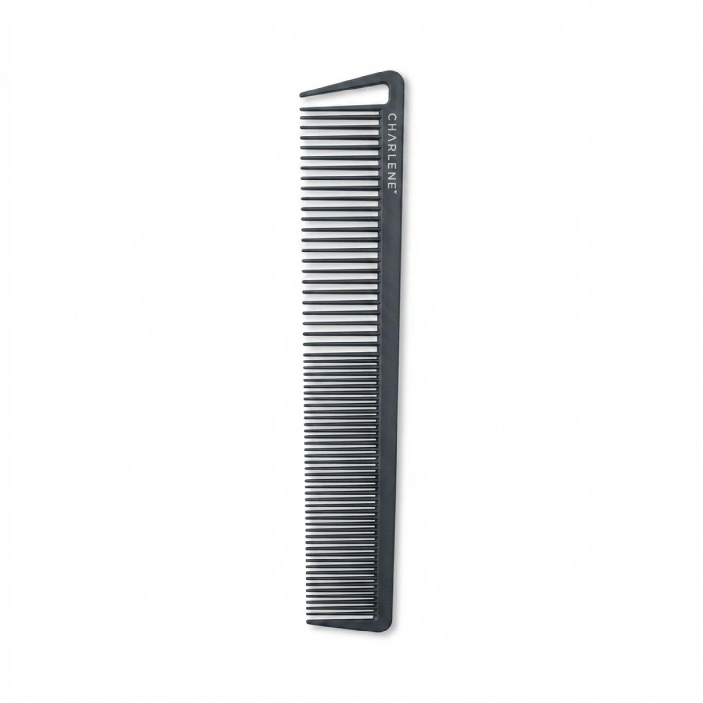 Charlene carbon basin comb 8.5 inch, alternate view