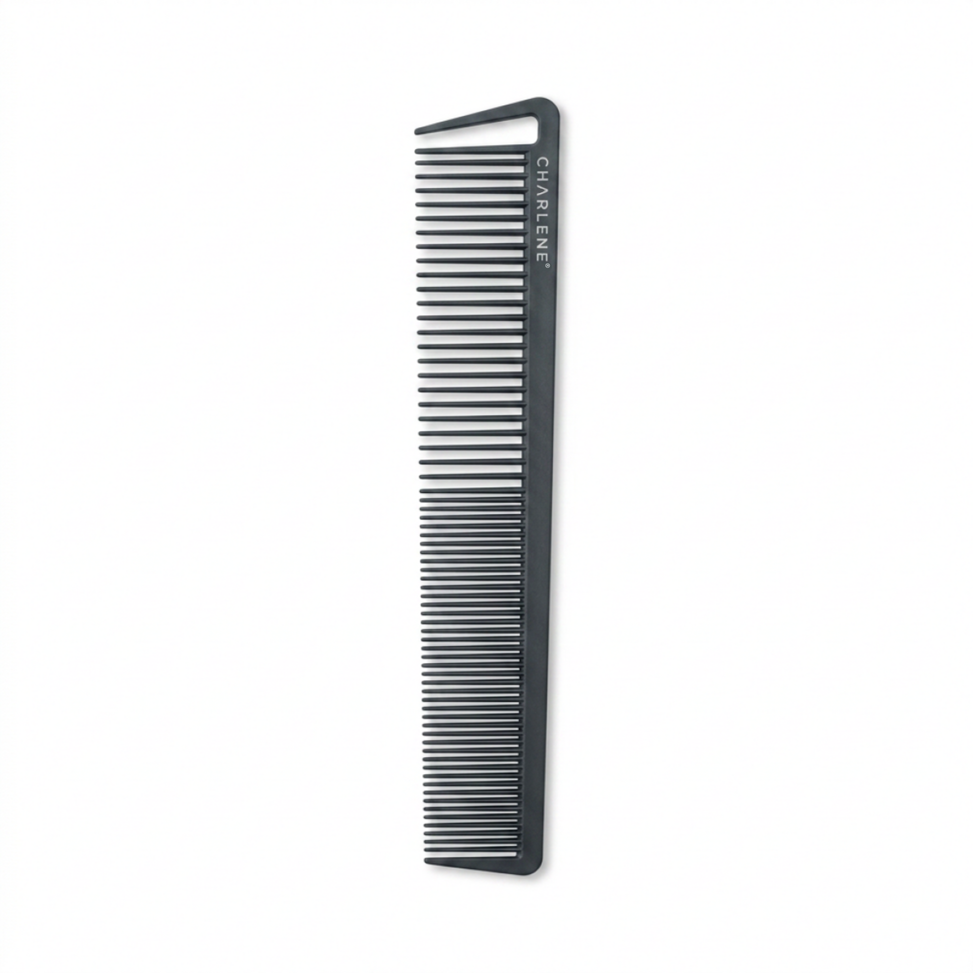 Charlene carbon basin comb 8.5 inch, alternate view