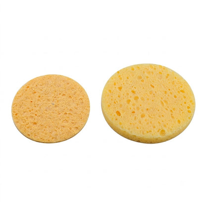 Cellulose sponge expanded after wetting