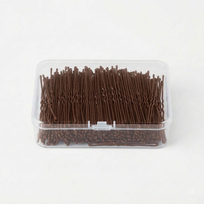 Bronze hair pins 3 inch 150 count box