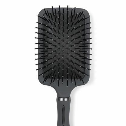 Charlene paddle brush, handle view