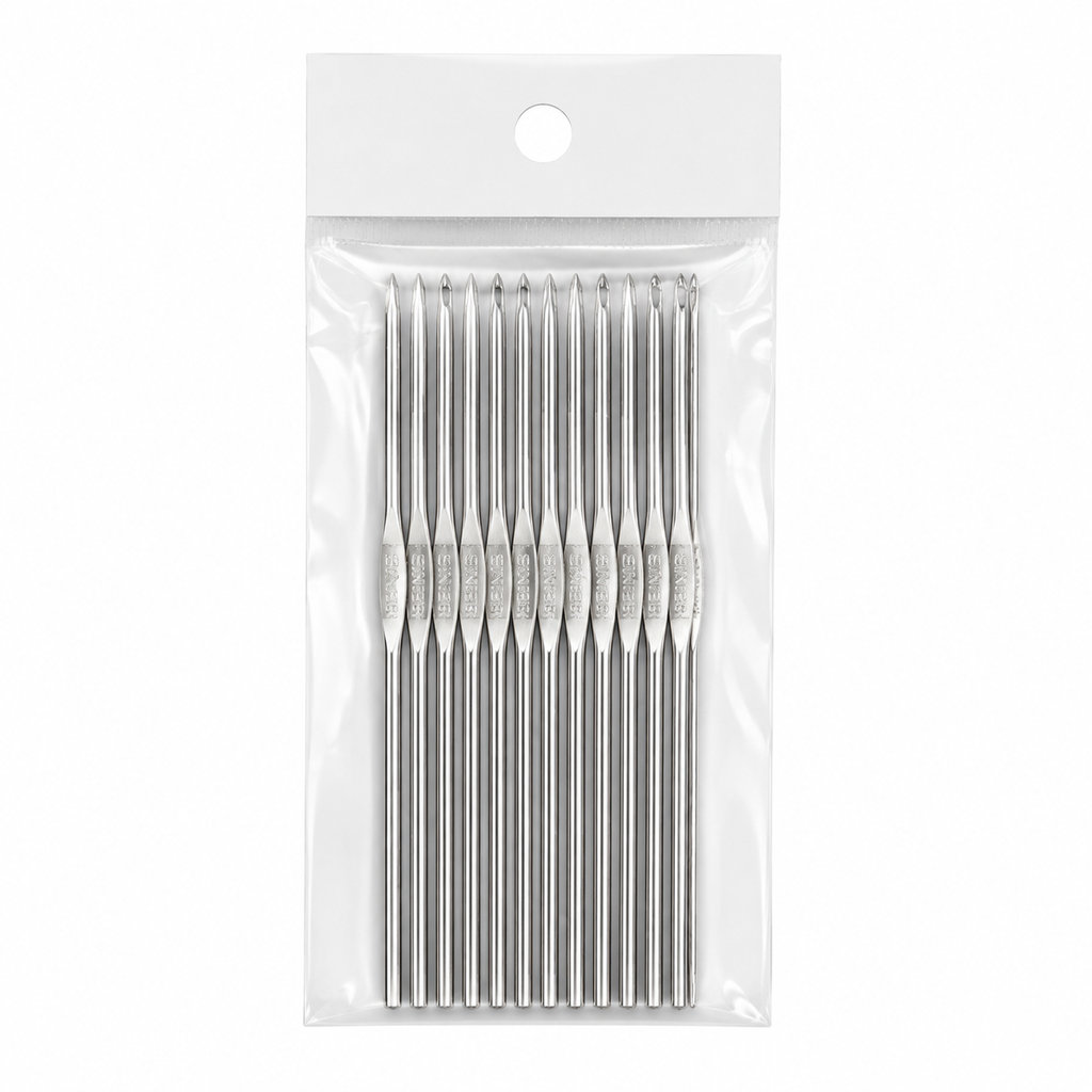 Close view of frosting hook tip