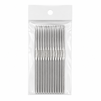 Close view of frosting hook tip