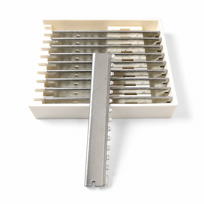 Charlene styling razor blades, 10 pack stainless steel