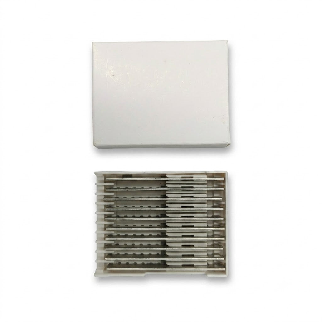 Charlene styling razor blades, alternate view