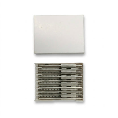 Charlene styling razor blades, alternate view