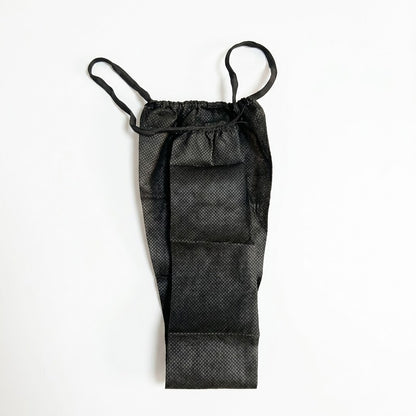 Disposable black briefs for waxing service 100 count
