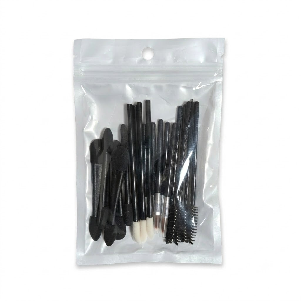 Charlene disposable makeup tools, 20 pack assorted