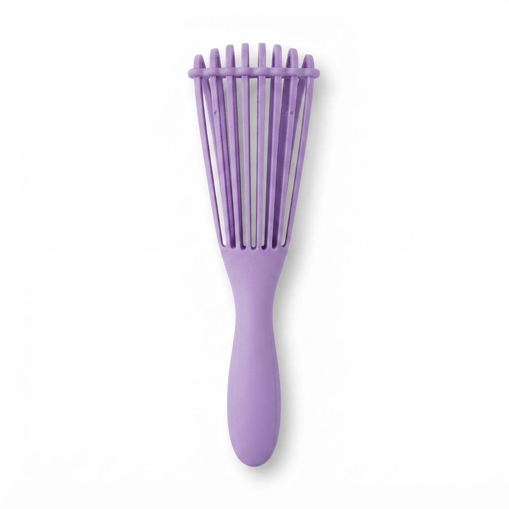 Charlene flex detangler brush, handle view