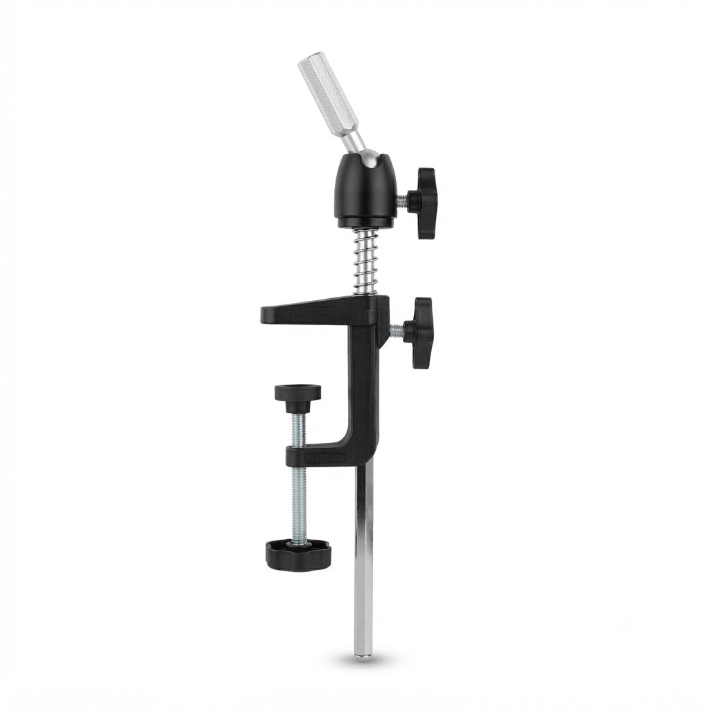 Mannequin clamp, mount detail